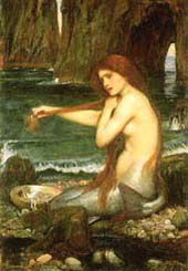 Sir�ne, J.W. Waterhouse, 1901.