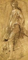 Muse dansant � Parnasse, Andrea del Mantegna, 1497.