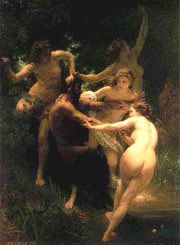 Les Nymphes et le Satyre, William Bouguereau, 1873.
