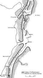 Fig. 1 � Situation structurale de l�ensemble de l�Oronte.