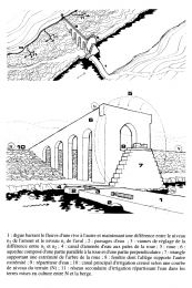 Fig. 5 � Parties principales d�une noria sur l�Oronte.