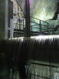 D�bordement du bassin � la fonte des neiges.