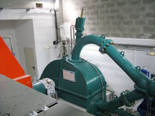 L'unit� de La Verna, adapt�e pour la fourniture d'une �nergie de pointes.