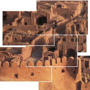 La forteresse de Bann, en Iran.