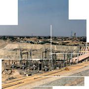 Le haut-barrage d'Assouan, en Egypte.